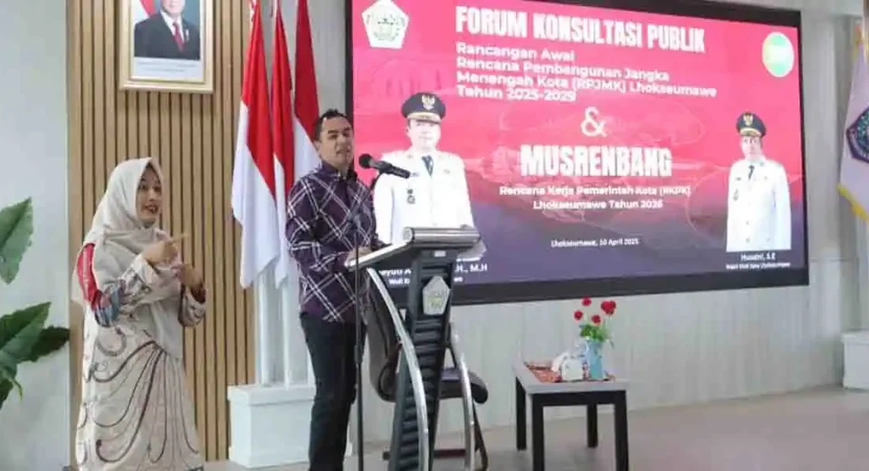 Buka Forum Konsultasi Publik RPJMK 2025–2029