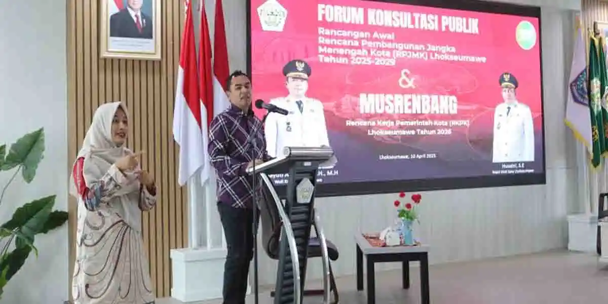 Buka Forum Konsultasi Publik RPJMK 2025–2029
